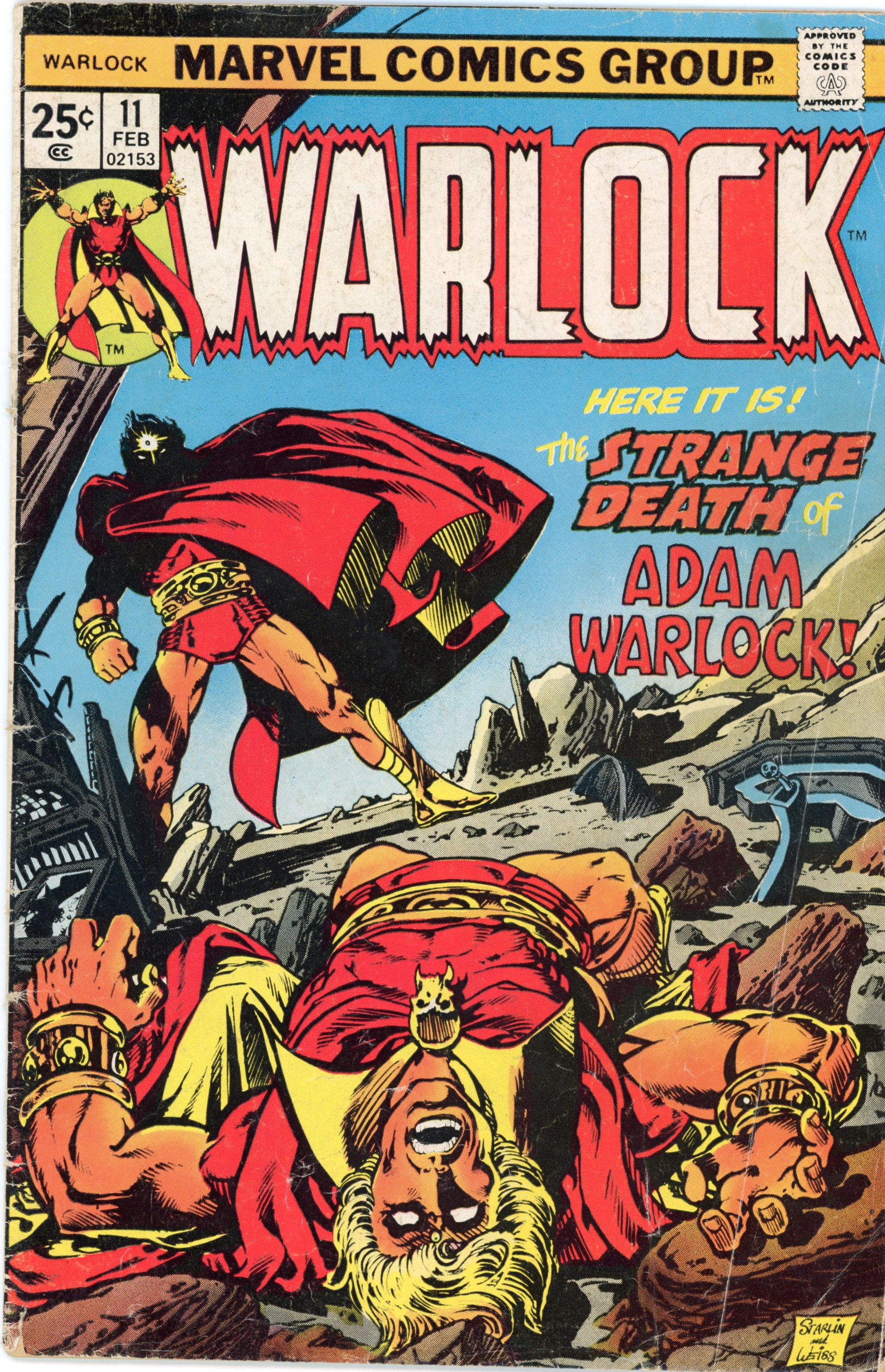 Warlock #1-15 – Marvel Comics (1972) Near Full Series (Missing #7,14) Box11