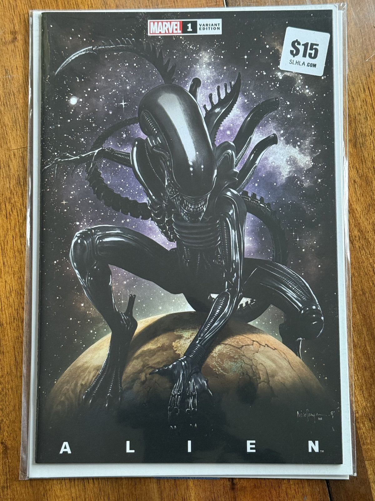 Alien #1 – Marvel (2021) 9.6 NM+ David Finch cover | Patrick Gleason cover | Suayan Unknown Variant