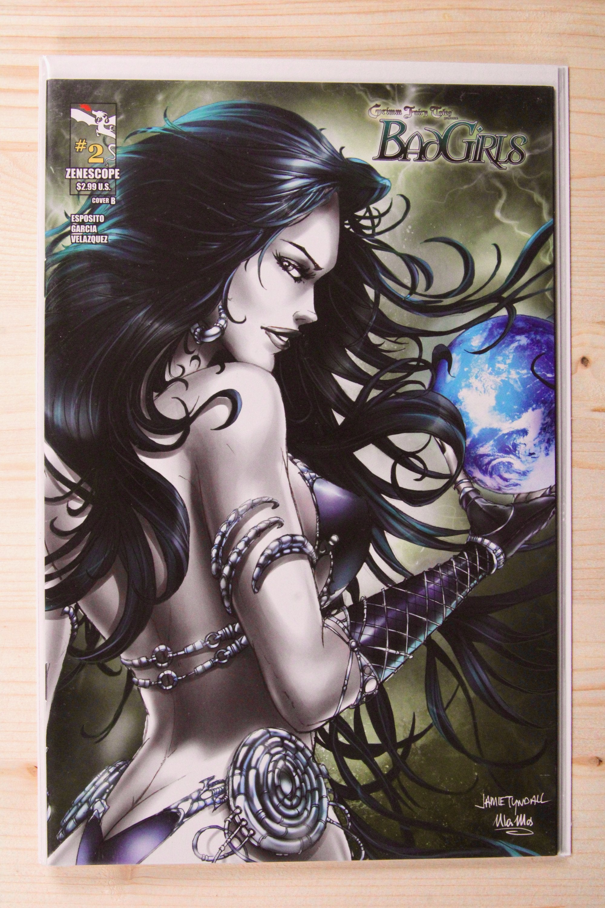 Grimm Fairy Tales: Bad Girls #1-5 – Zenoscope (2012) (9 Issues) Full Series A+B Covers