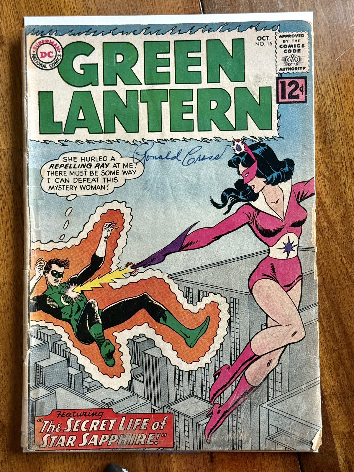 Green Lantern #16 – DC Comics (1962) 2.5 GD+