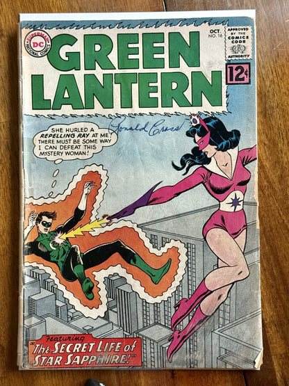Green Lantern #16 – DC Comics (1962) 2.5 GD+