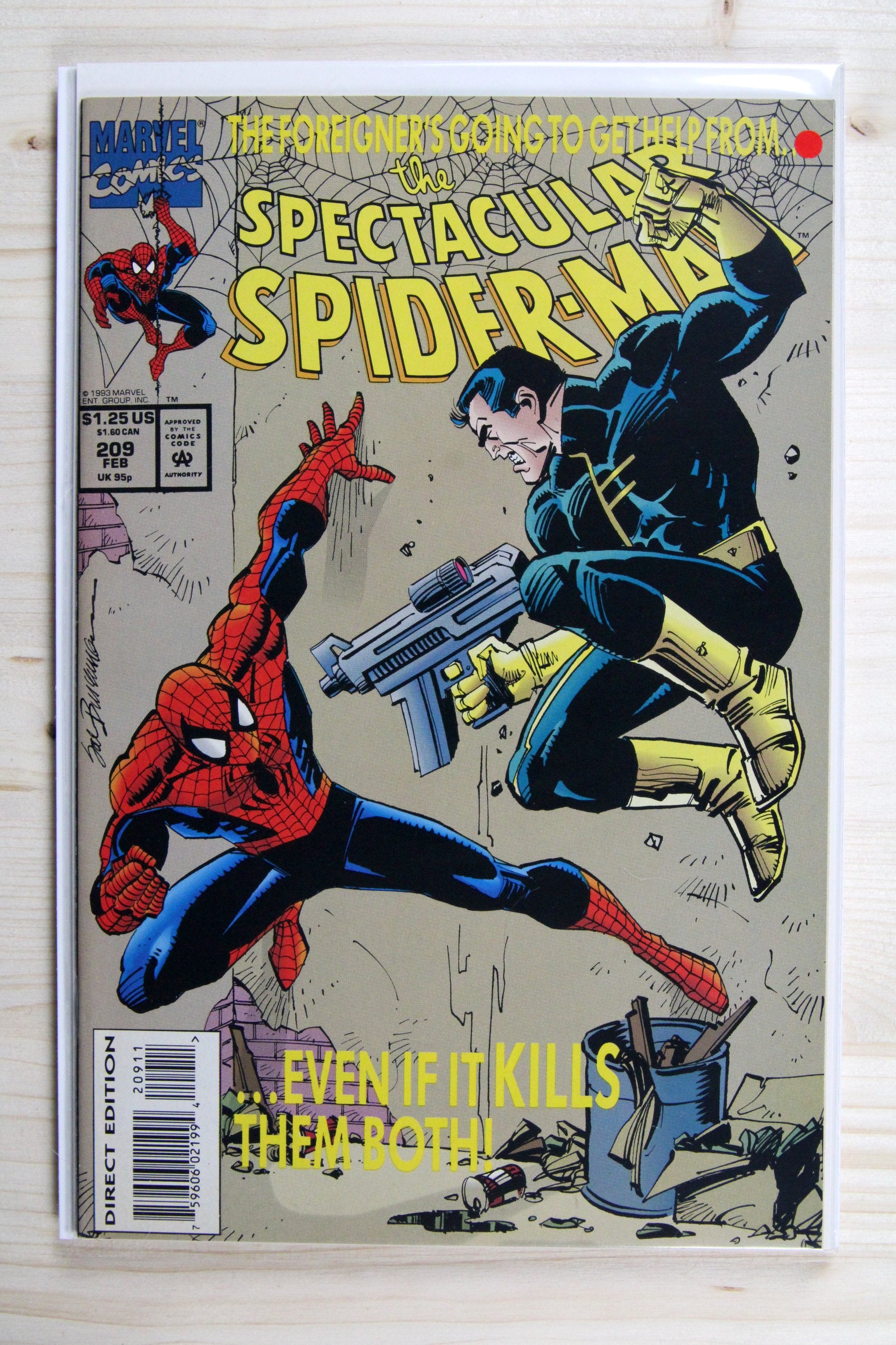 The Spectacular Spider-Man #209 – Marvel (1994) 9.2 NM-