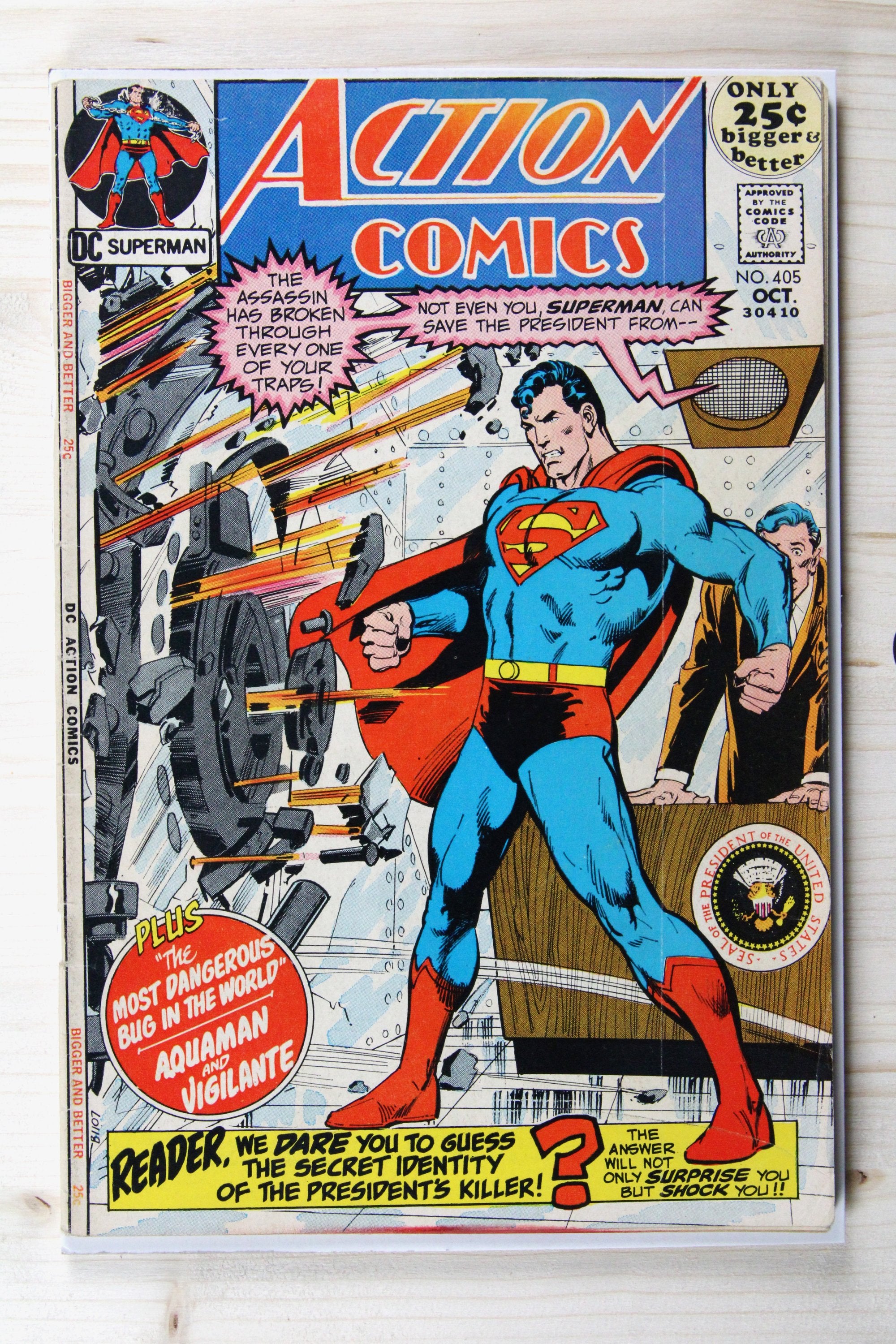 Action Comics #405 – DC (1971) 3.5 VG- Neal Adams art