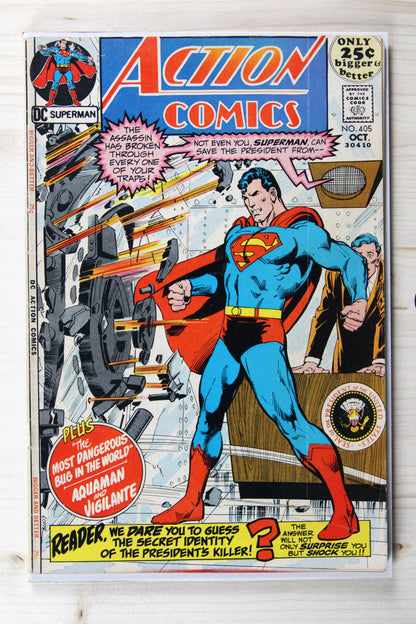 Action Comics #405 – DC (1971) 3.5 VG- Neal Adams art