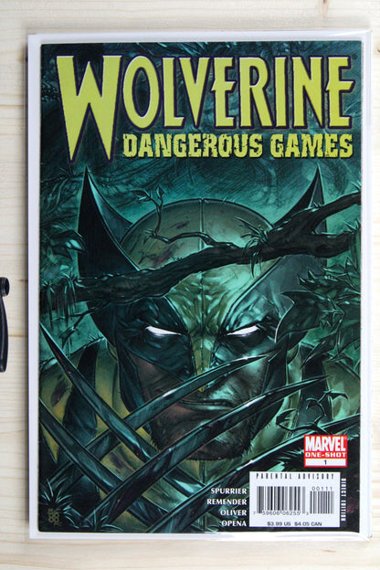 Wolverine: Dangerous Games #1 – Marvel (2008) 9.0 VF/NM