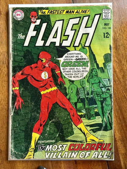 The Flash #188 – DC Comics (1969) 3.5 VG-