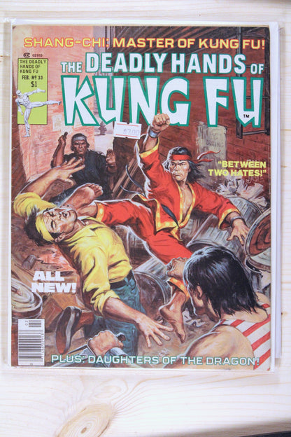 The Deadly Hands of Kung Fu #33 – Marvel (1977) 9.0 VF/NM Chris Claremont story
