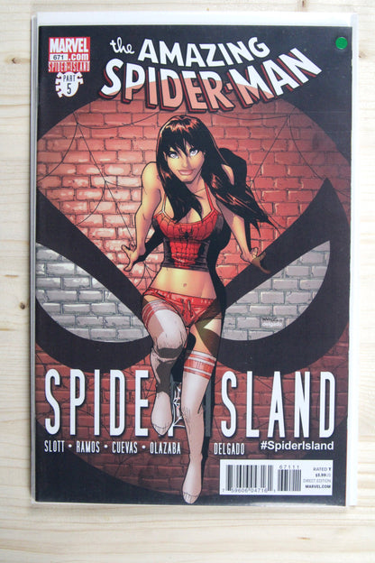 The Amazing Spider-Man #671 – Marvel (2011) 9.4 NM Spider-Island