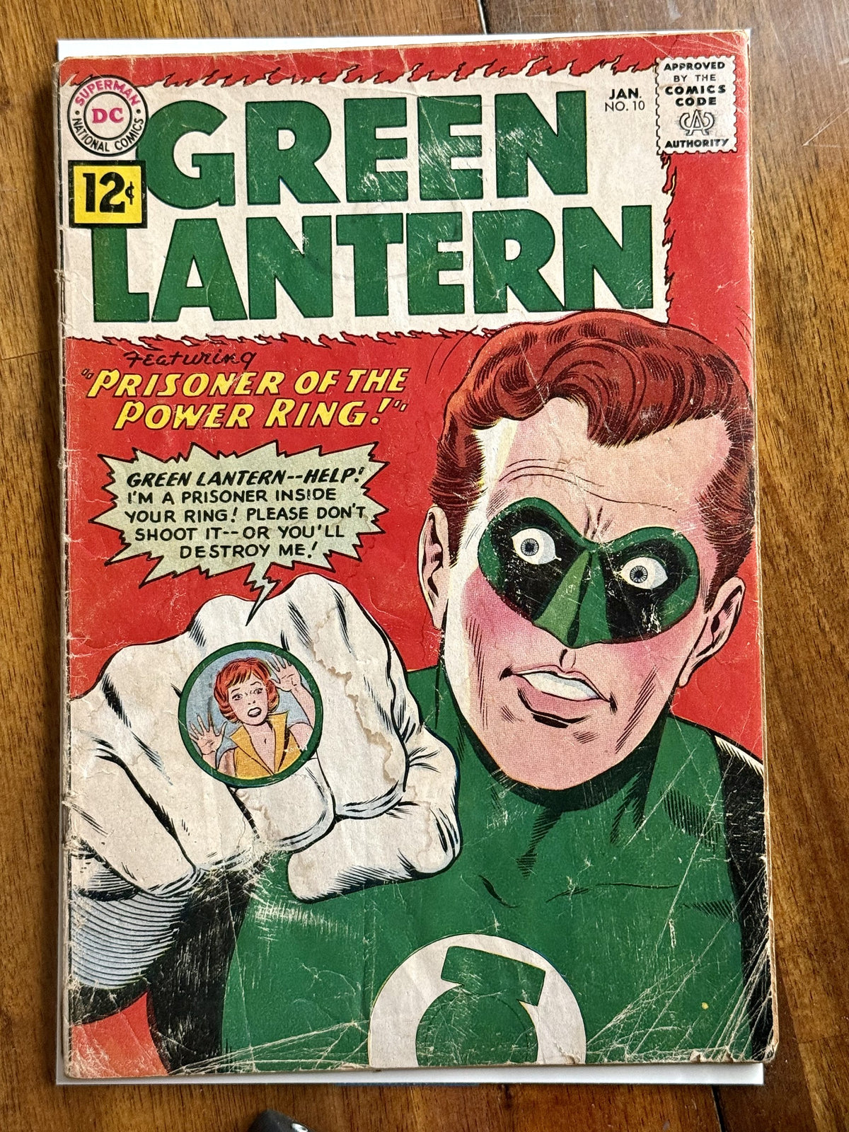 Green Lantern #10 – DC Comics (1962) 2.5 GD+