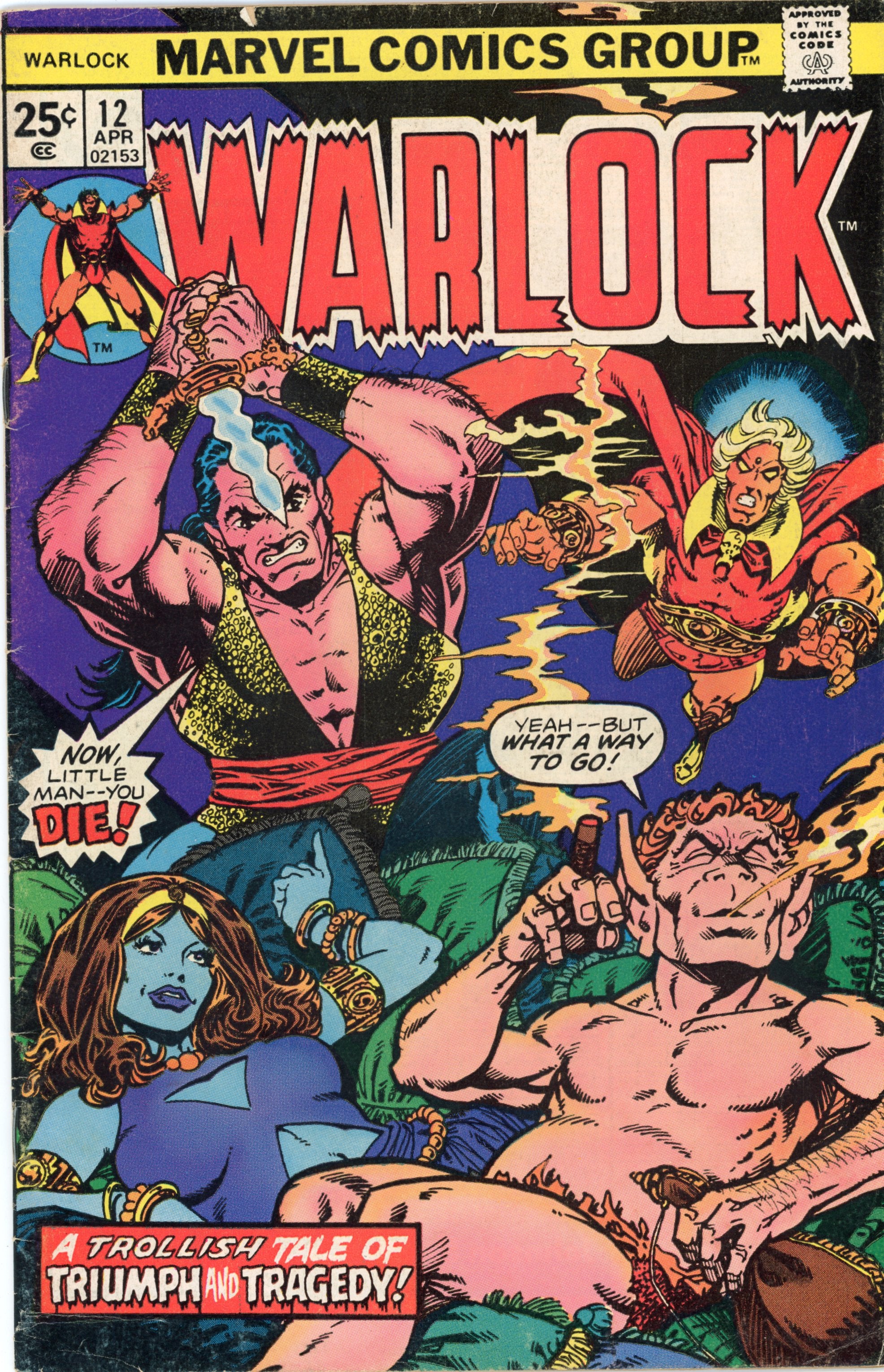 Warlock #1-15 – Marvel Comics (1972) Near Full Series (Missing #7,14) Box11