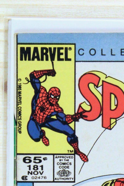 Marvel Tales Starring Spider-Man #181 – Marvel (1985) 5.5 FN- Newsstand Edition
