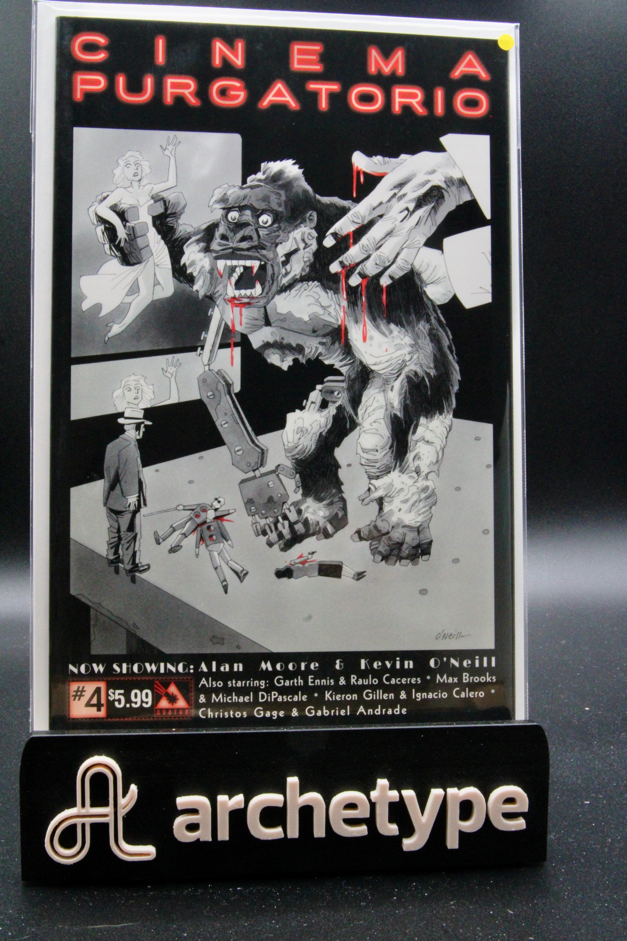 Alan Moore's Cinema Purgatorio #4 – Avatar Press (2016) Alan Moore story