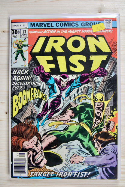 Iron Fist #13 – Marvel (1977) 9.2 NM- Chris Claremont story | John Byrne art