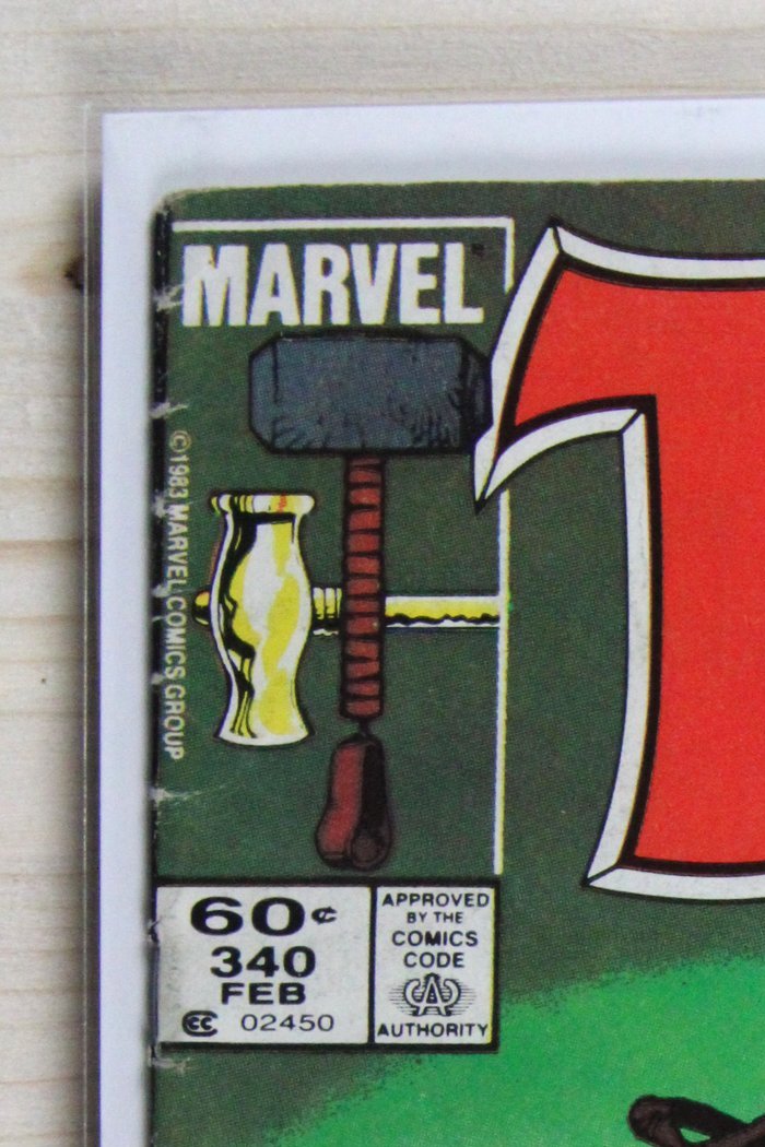 Thor #340 – Marvel (1984) 6.5 FN+ Newsstand