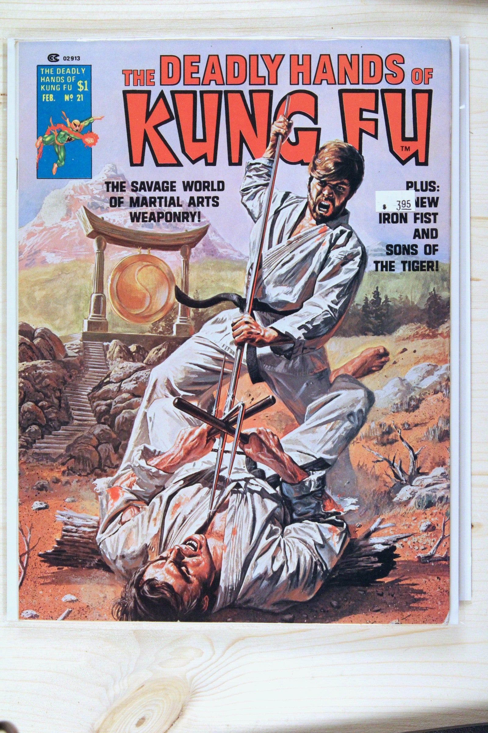 The Deadly Hands of Kung Fu #21 – Curtis Magazines (Marvel) (1976) 9.4 NM Chris Claremont story
