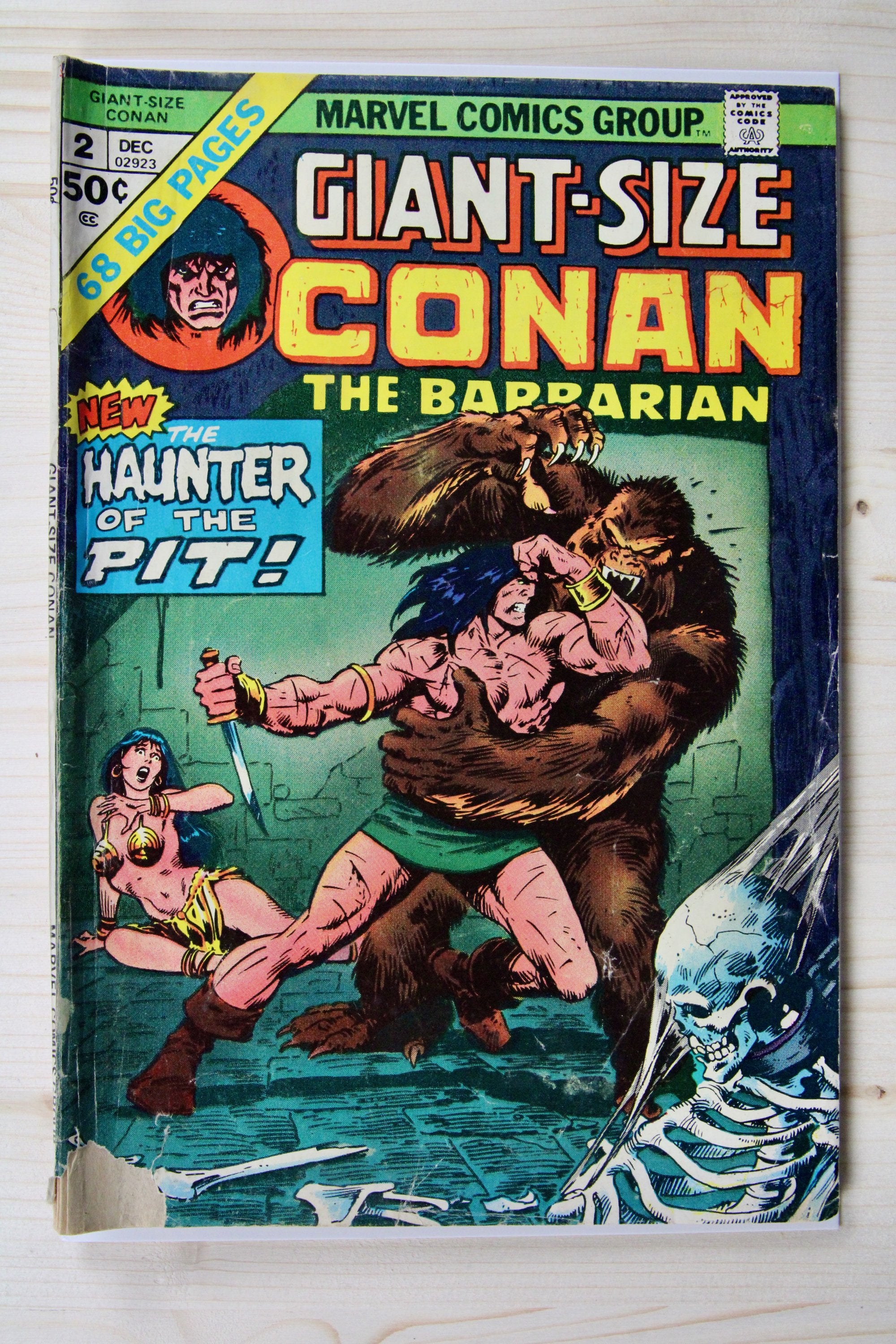 Conan the Barbarian Annual #2 – Marvel (1970) 4.0 VG