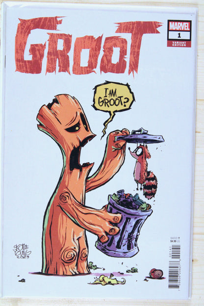 Groot  #1 – Marvel (2023) 9.6 NM+ Scottie Young Variant Edition
