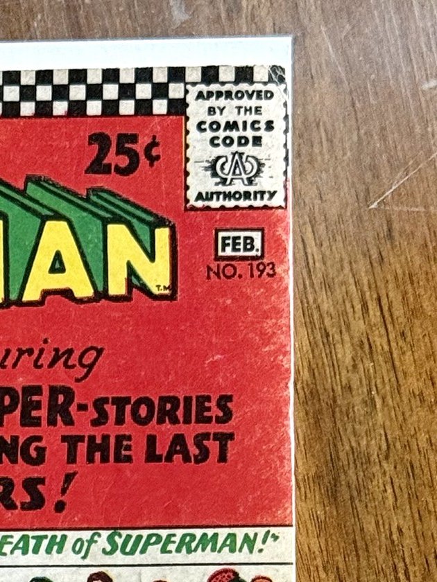 Superman #193 – DC (1967) 5.5 FN- 80 Page Giant (G-31)