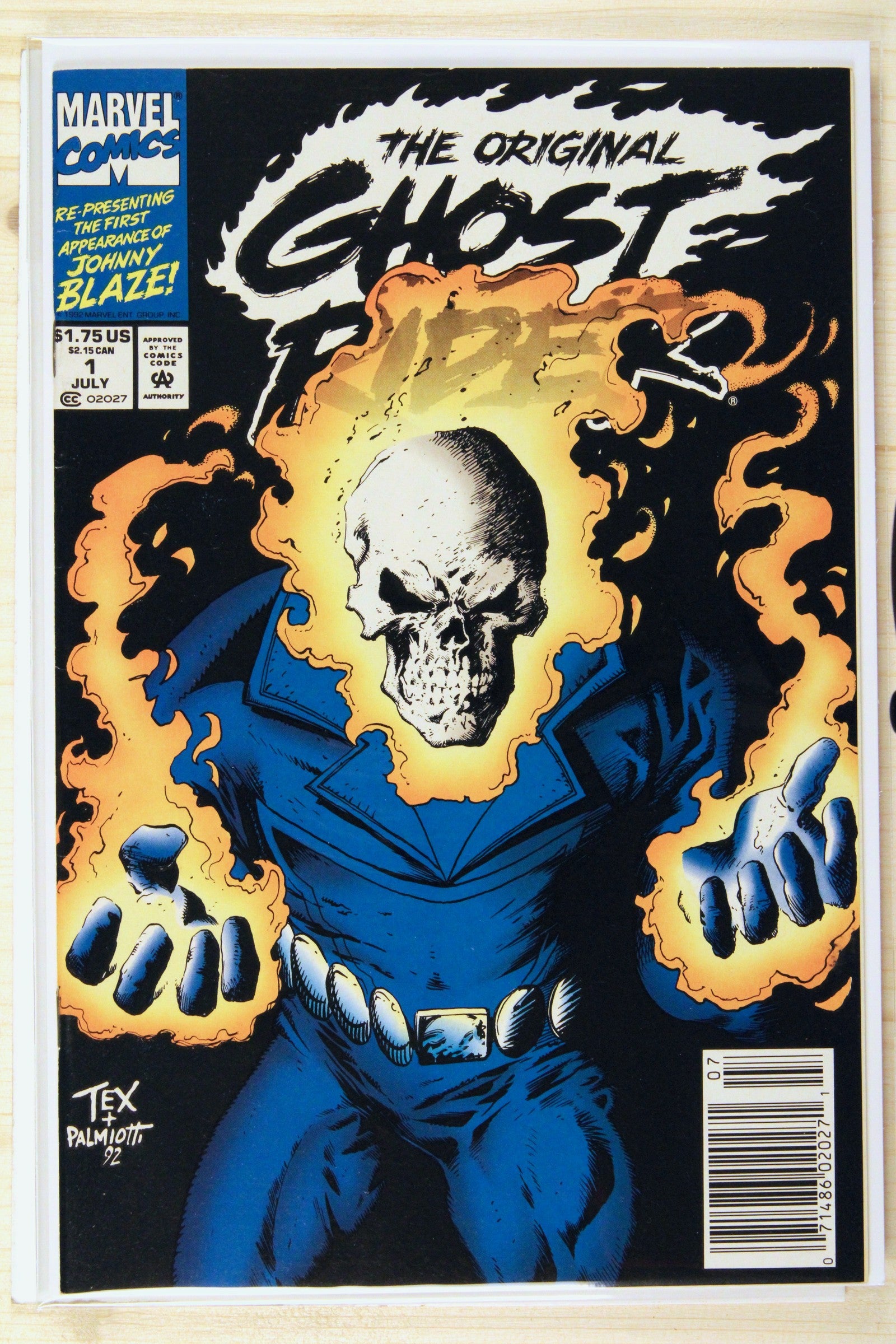 The Original Ghost Rider #1 – Marvel (1992) 8.0 VF Stan Lee