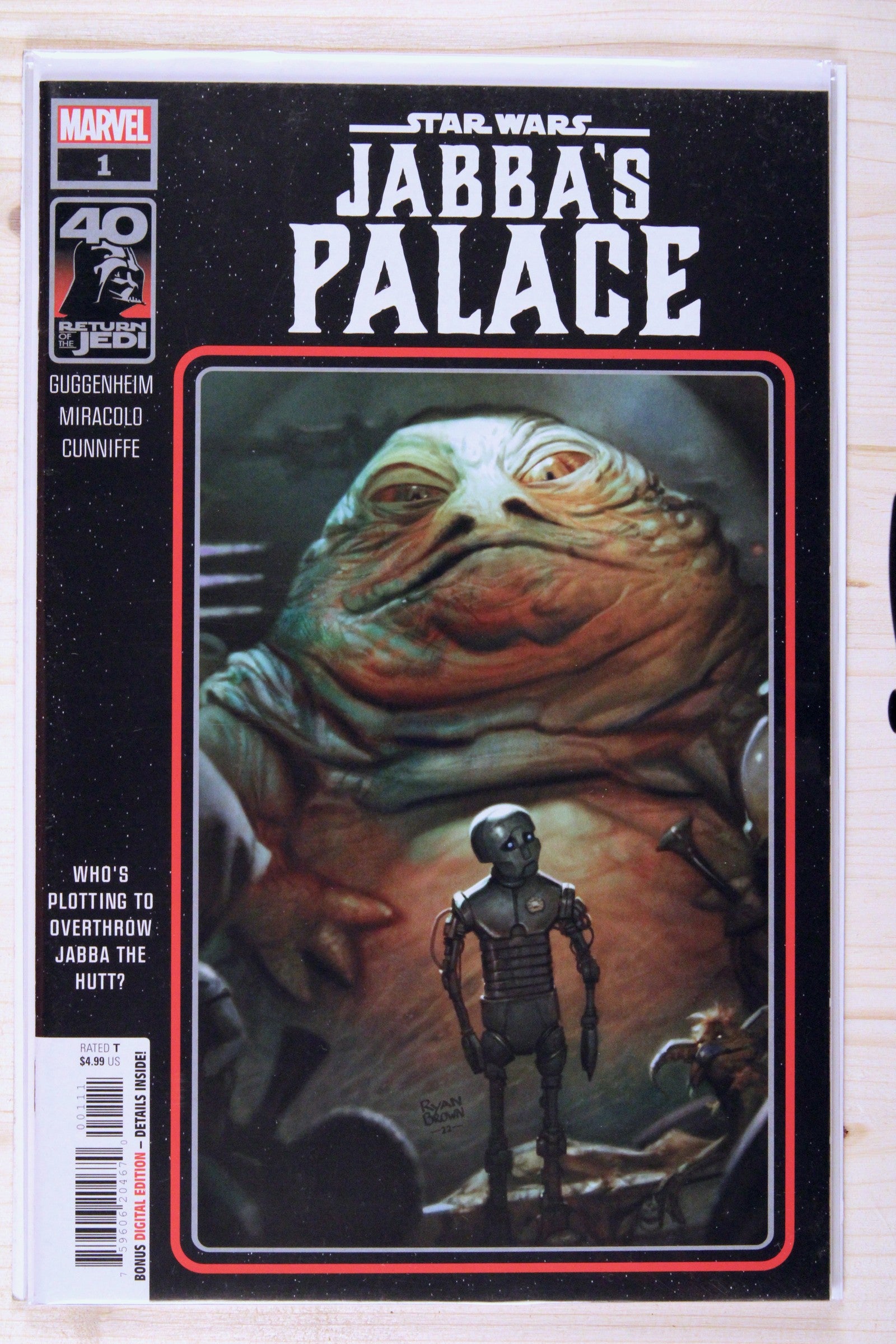 Star Wars: Return of the Jedi – Jabba’s Palace #1 – Marvel (2023) 9.6 NM+