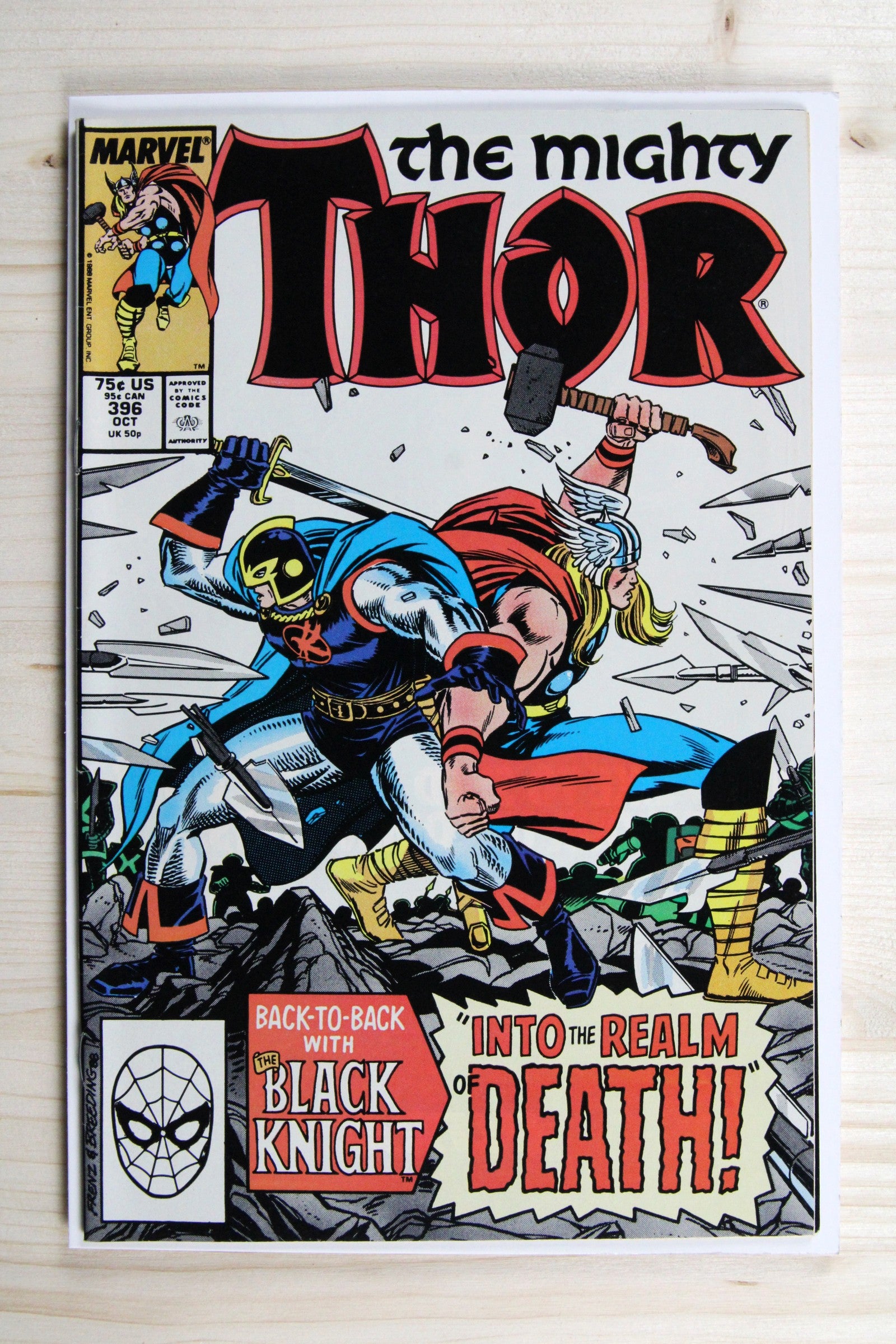 Thor #396 – Marvel (1988) 8.5 VF+ War of the Gods