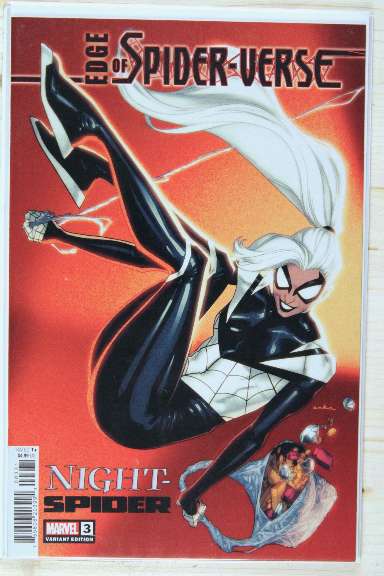 Edge of Spider-Verse #3 – Marvel (2022) 9.6 NM+ Variant - Variant Anka