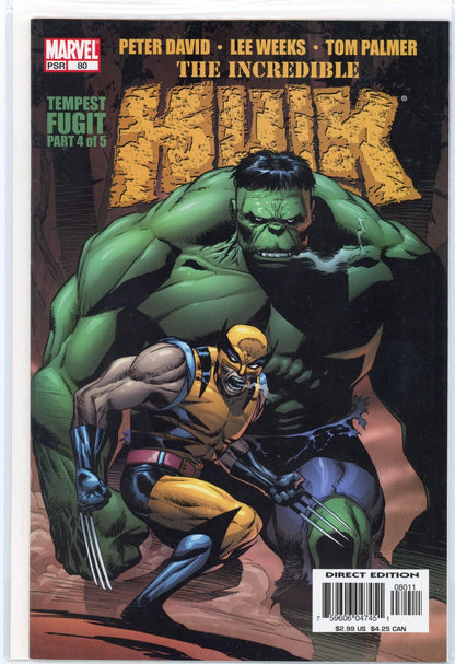 The Incredible Hulk – Marvel Comics (2005) Wolverine Cover