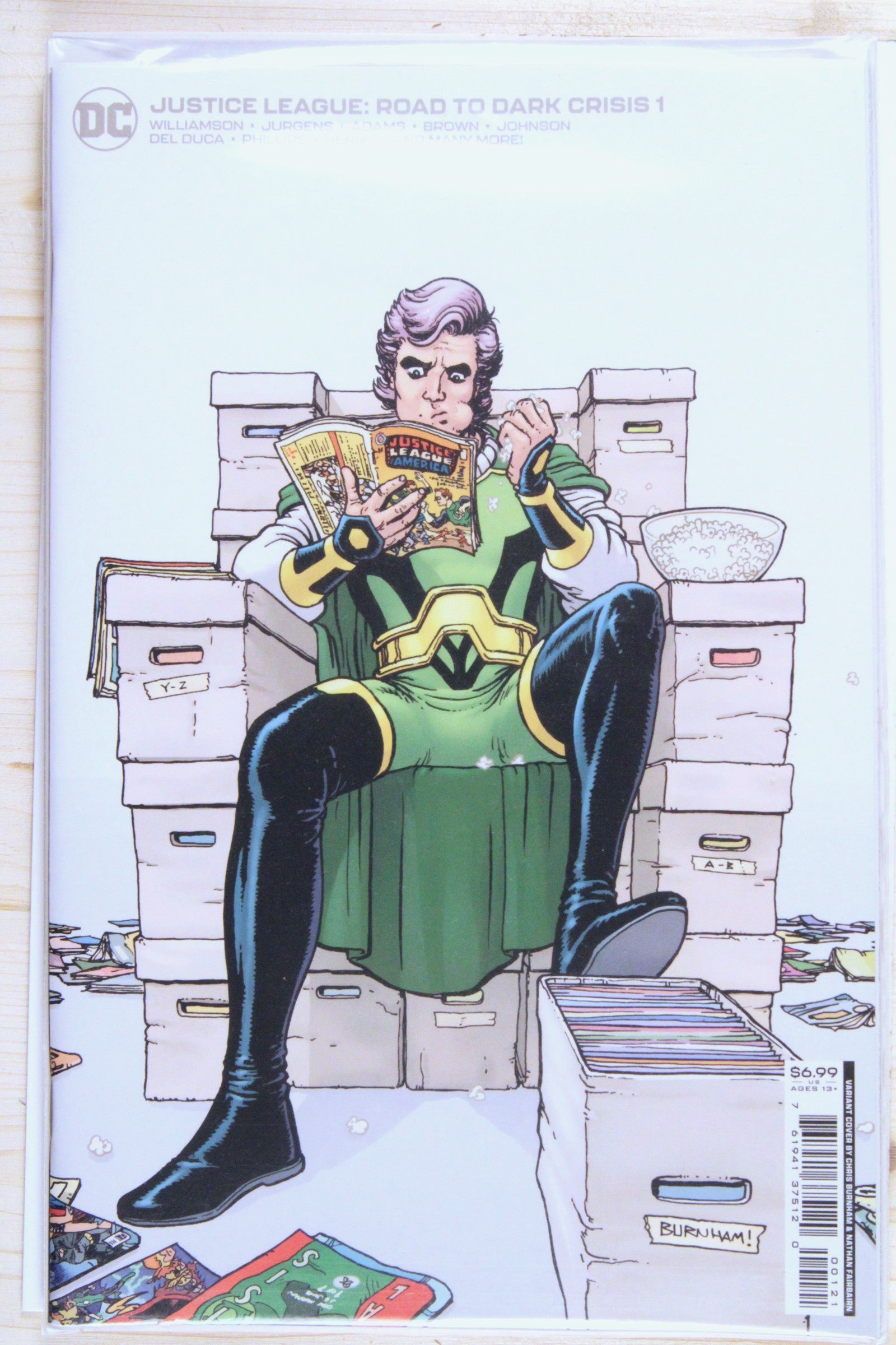 Justice League: Road to Dark Crisis #1 – DC (2022) 9.6 NM+ "Justice League" Dark Crisis | Burnham Cover