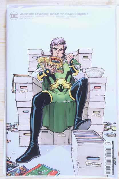 Justice League: Road to Dark Crisis #1 – DC (2022) 9.6 NM+ "Justice League" Dark Crisis | Burnham Cover