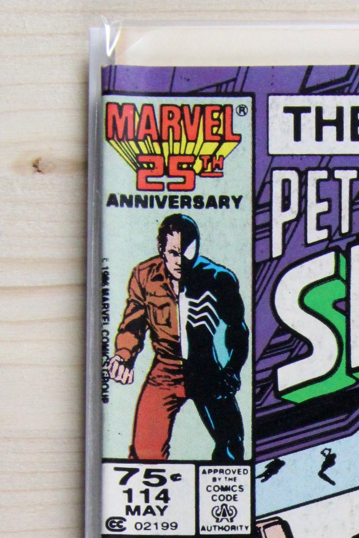 Peter Parker, the Spectacular Spider-Man #114 – Marvel (1986) 9.0 VF/NM Newsstand