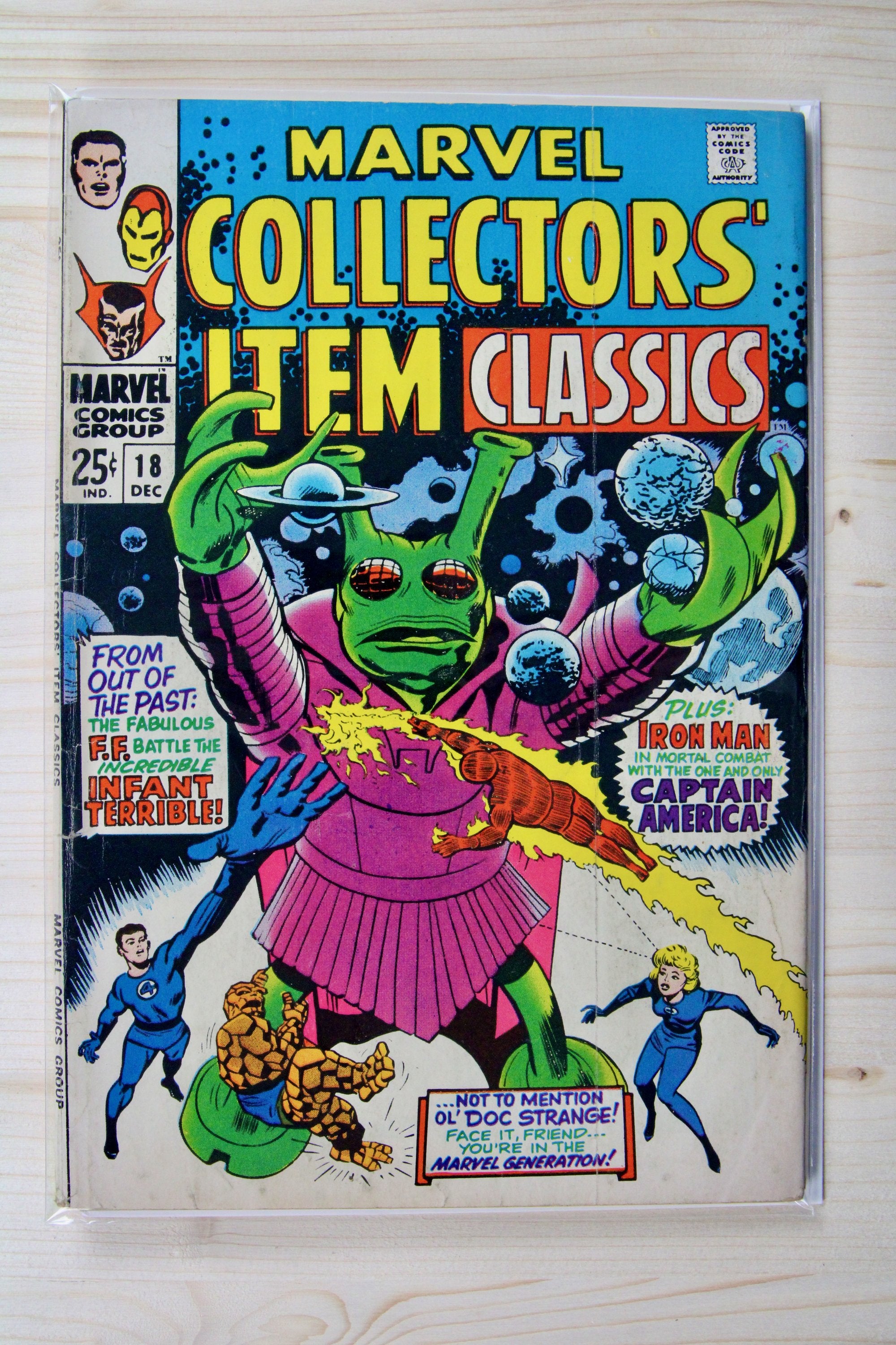 Marvel Collectors' Item Classics #18 – Marvel (1968) 4.0 VG