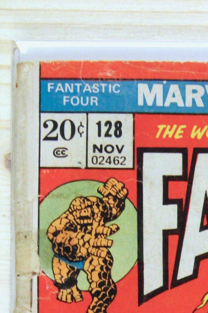 Fantastic Four #128 – Marvel (1972) 2.0 GD Joe Sinnott