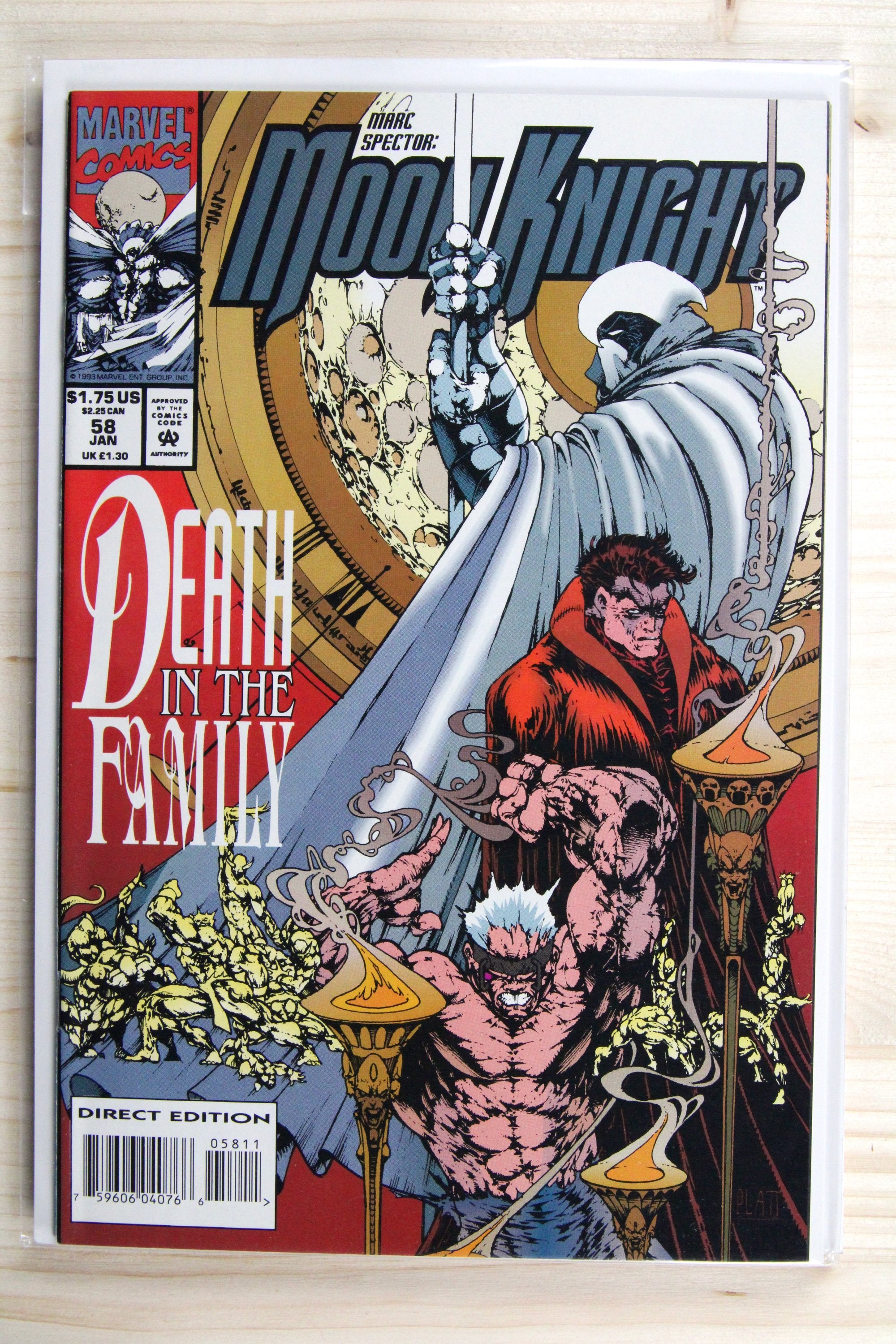 Marc Spector: Moon Knight #58 – Marvel (1994) 9.4 NM Direct Edition