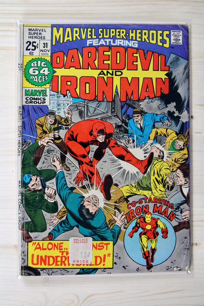 Marvel Super-Heroes #31 – Marvel (1971) 5.0 VG/FN