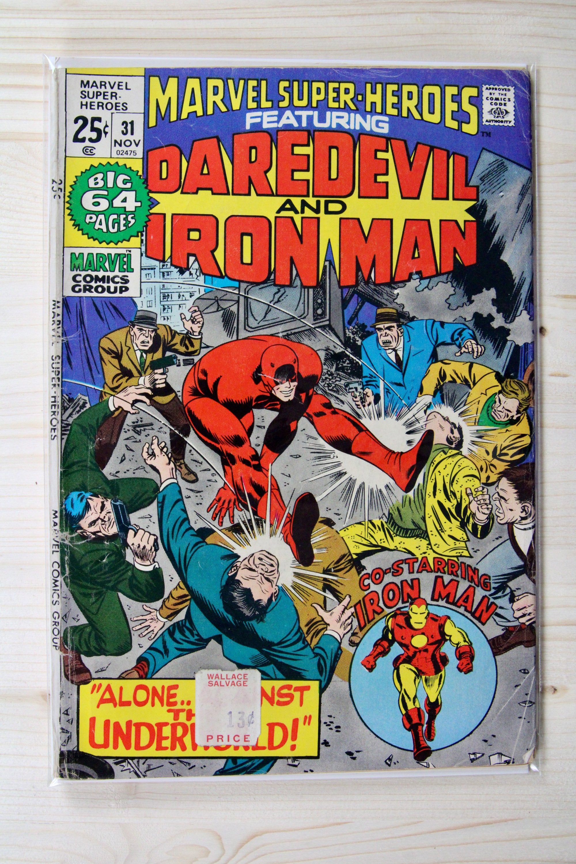 Marvel Super-Heroes #31 – Marvel (1971) 5.0 VG/FN
