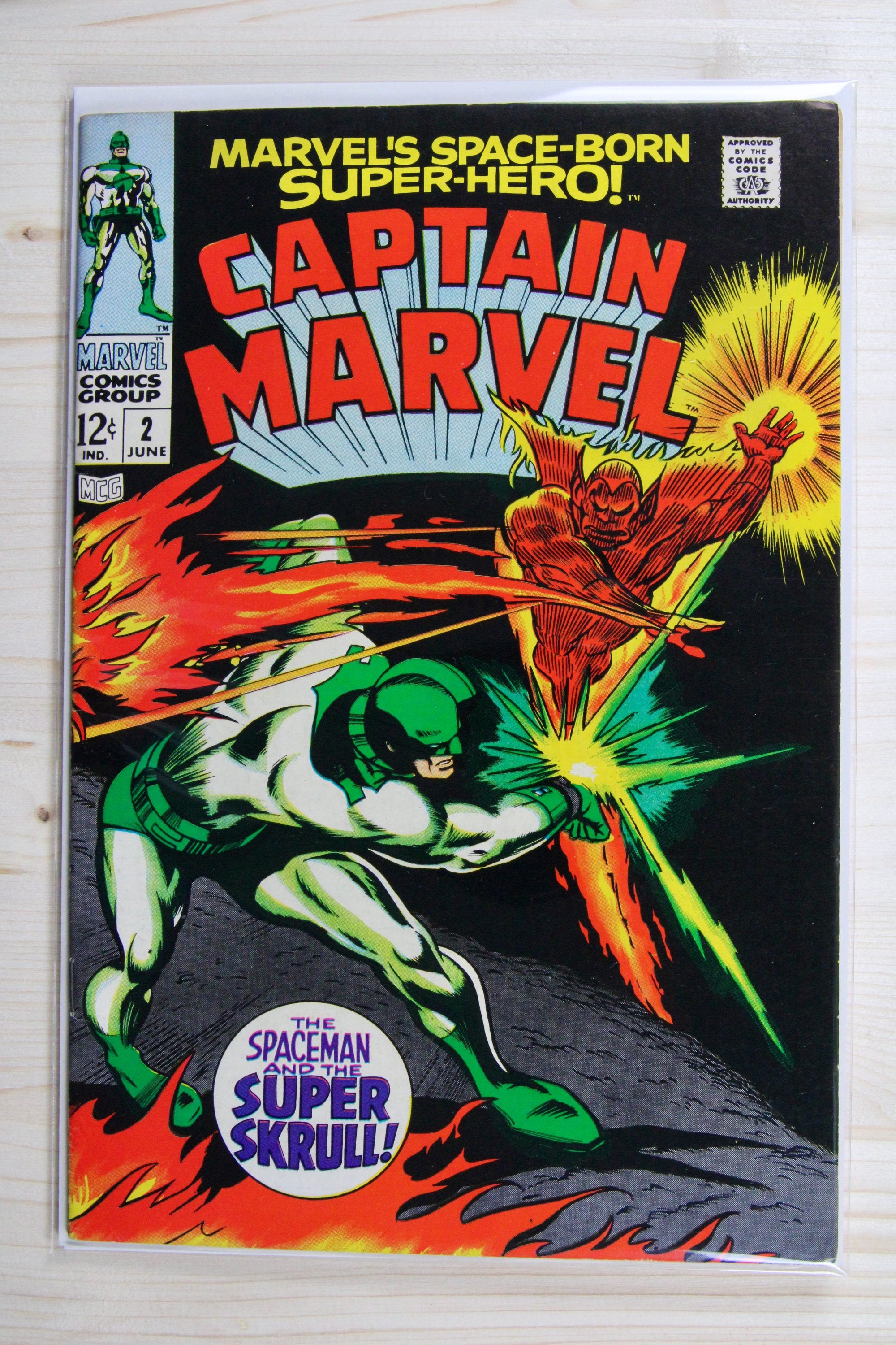 Captain Marvel #2 – Marvel (1968) 8.0 VF