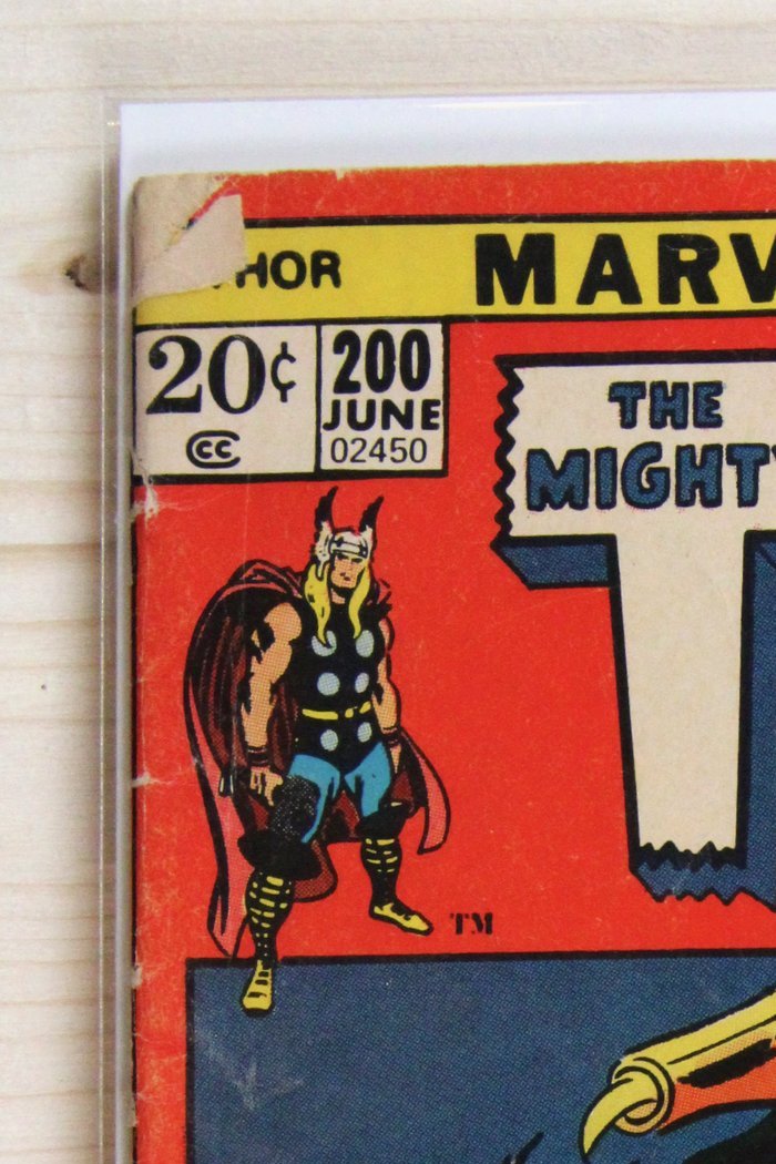 Thor #200 – Marvel (1972) 4.5 VG+ Stan Lee story