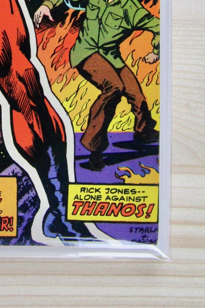 Captain Marvel #32 – Marvel (1974) 9.0 VF/NM Thanos War | Klaus Janson cover