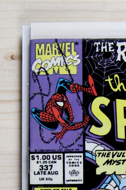 The Amazing Spider-Man #337 – Marvel (1990) 8.0 VF