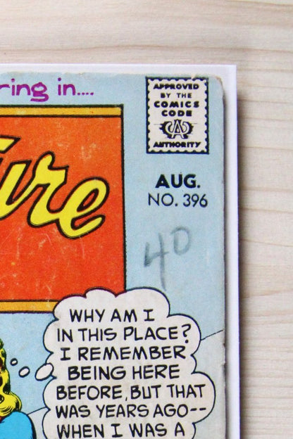 Adventure Comics #396 – DC (1970) 2.5 GD+