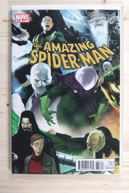 The Amazing Spider-Man #646 – Marvel (2010) 9.4 NM Origin of the Species | Connecting