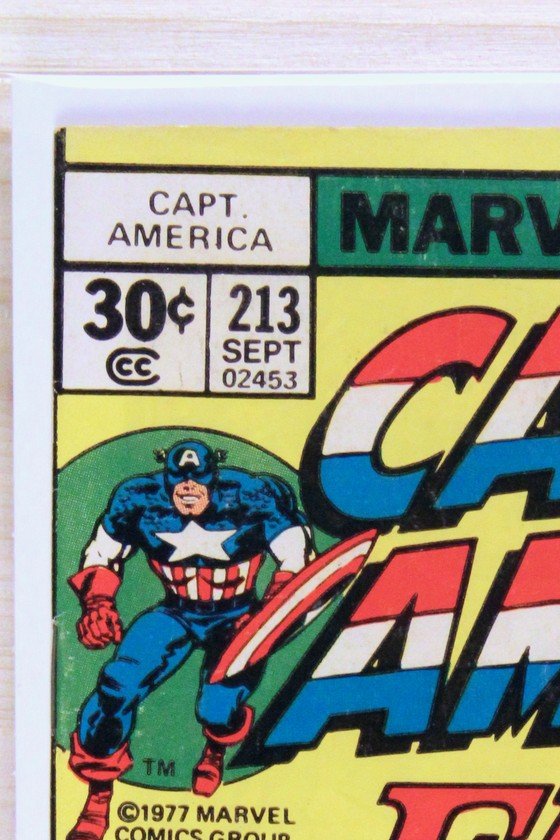 Captain America #213 – Marvel (1977) 8.0 VF Jack Kirby story