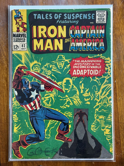 Tales of Suspense featuring Iron Man and Captain America #82 – Marvel Comics (1966) 5.5 FN-