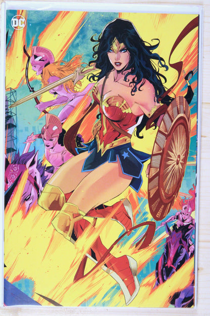 Absolute Power: Task Force VII #2 – DC (2024) 9.6 NM+ "Justice League" Absolute Power | Wonder Woman Connecting Cover