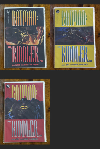 Batman: Run, Riddler, Run #1-3 – DC (1992) Full Run NM