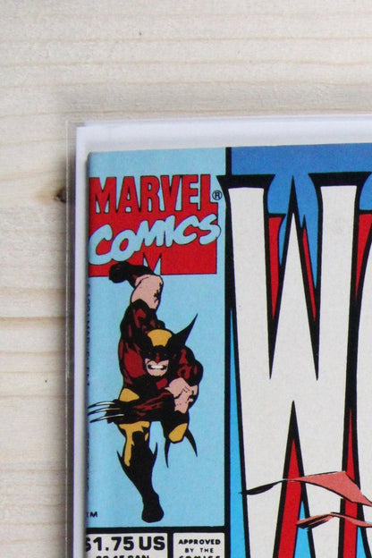 Wolverine #45 – Marvel (1991) 8.0 VF Marc Silvestri art | Newsstand