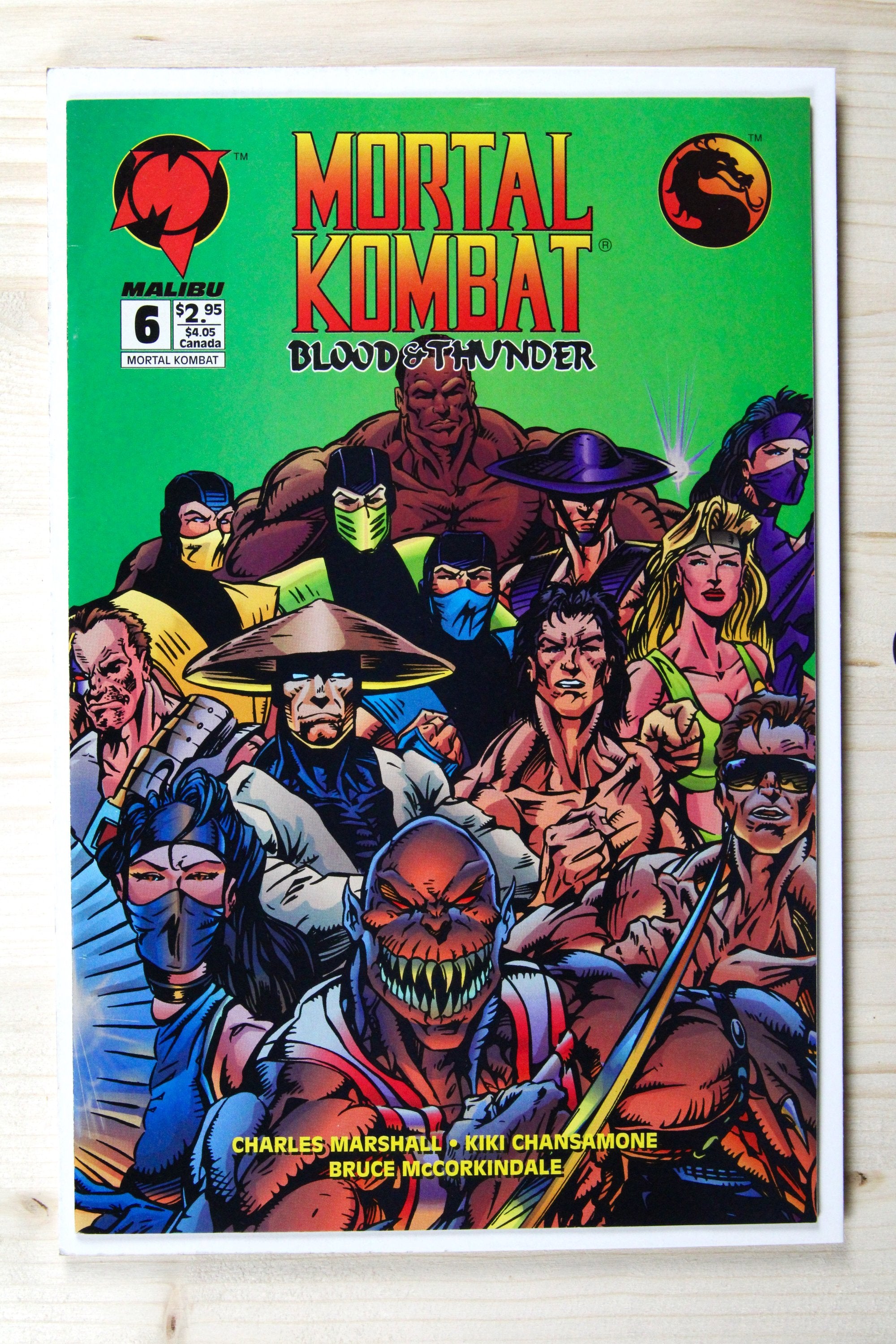Mortal Kombat: Blood & Thunder #6 – Trielle Komix (1995) 8.5 VF+