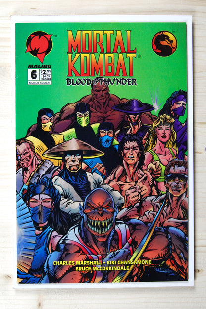 Mortal Kombat: Blood & Thunder #6 – Trielle Komix (1995) 8.5 VF+