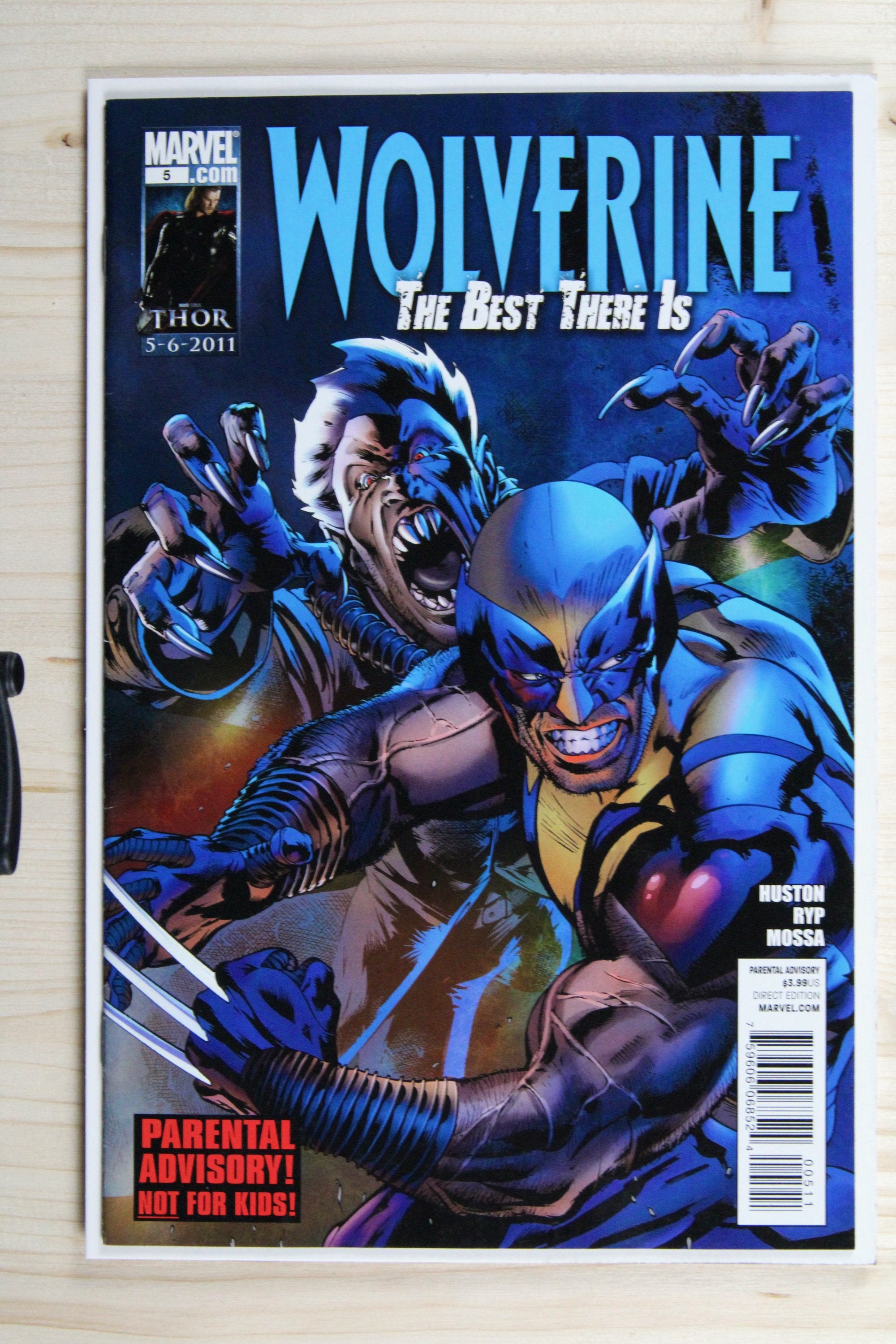 Wolverine: The Best There Is #5 – Marvel (2011) 8.0 VF Contagion
