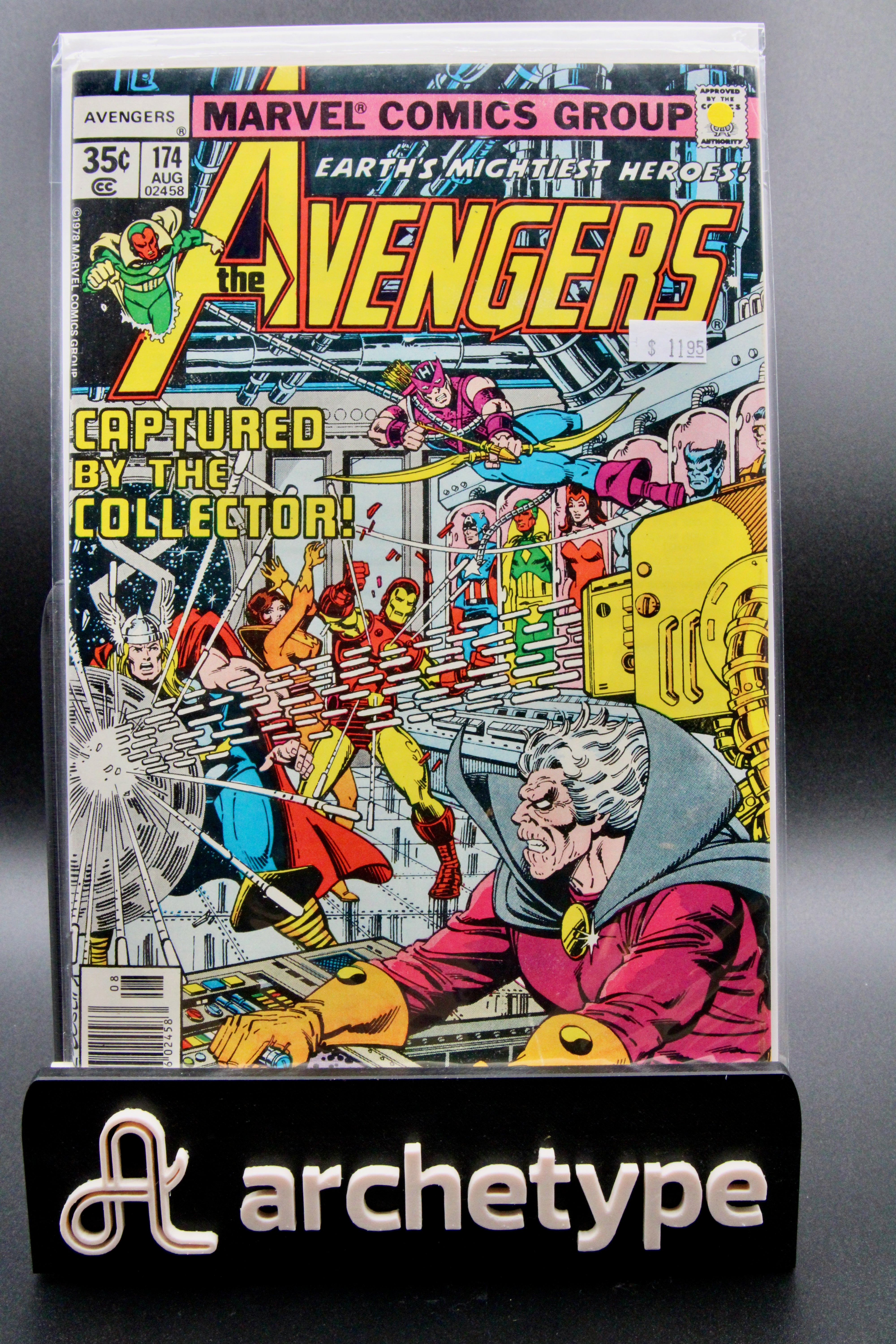 The Avengers #174 – Marvel (1978) "The Avengers" Korvac Saga | Terry Austin cover